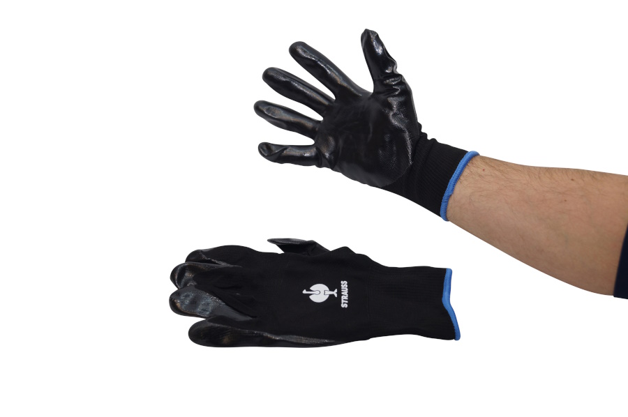 Nitril Handschuh Flexible GR. 10 (blau) Engelbert Strauss fr Traktor  Schrauber
