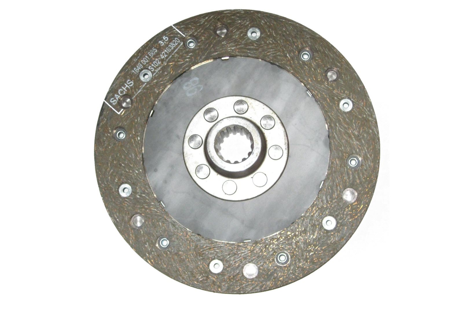 SACHS Kupplungsscheibe 1864 634 083 - Mitnehmerscheibe 160mm Für Verschiedene Fahrzeuge