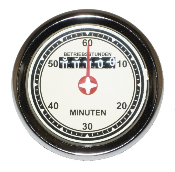 Öldruckmanometer 0 - 5 bar, elfenbein